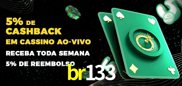 Promoções do cassino ao Vivo br133